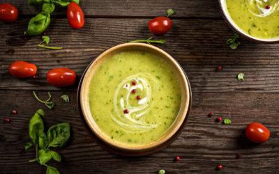 Basilikum-Kartoffel-Suppe