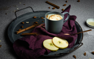 Warmer Apfelkuchen-Smoothie