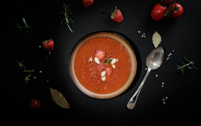 Erdbeer-Tomaten-Suppe