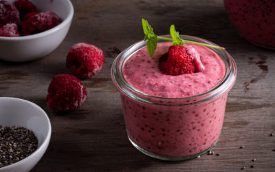 Himbeer-Kokosjoghurt