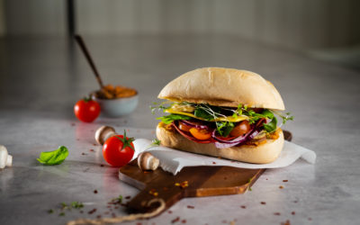 Tomaten-Käse-Sandwich