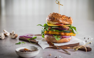 Veganer Schnitzelburger