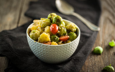 Rosenkohl-Kartoffel-Pfanne