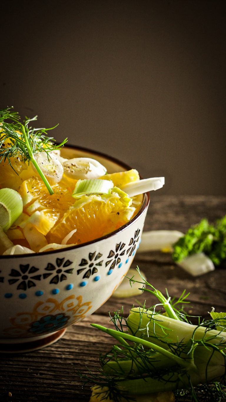 Orangen-Fenchel-Salat - ihana.life