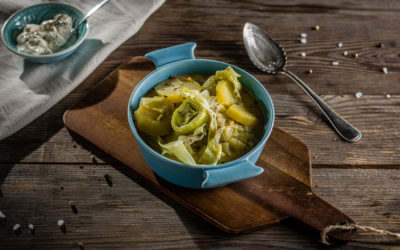 Veganer Kartoffel-Lauch-Eintopf