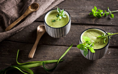 Kalte Zucchini-Zitronen-Suppe