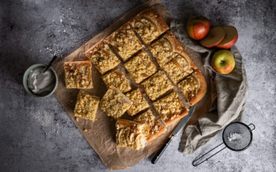 Apfelkuchen vom Blech