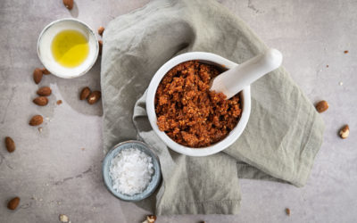 Rauchmandelpesto