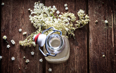 Holunderblütensirup