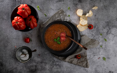 Tomaten-Linsen-Eintopf