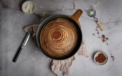 Veganer Zebrakuchen