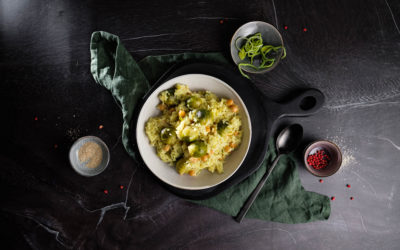 Rosenkohl-Reis-Pfanne