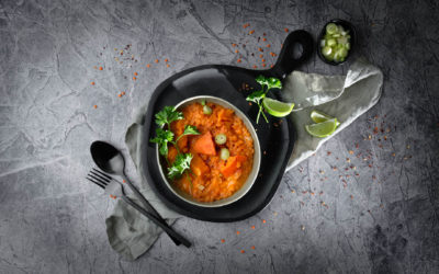 Kürbis-Linsen-Curry