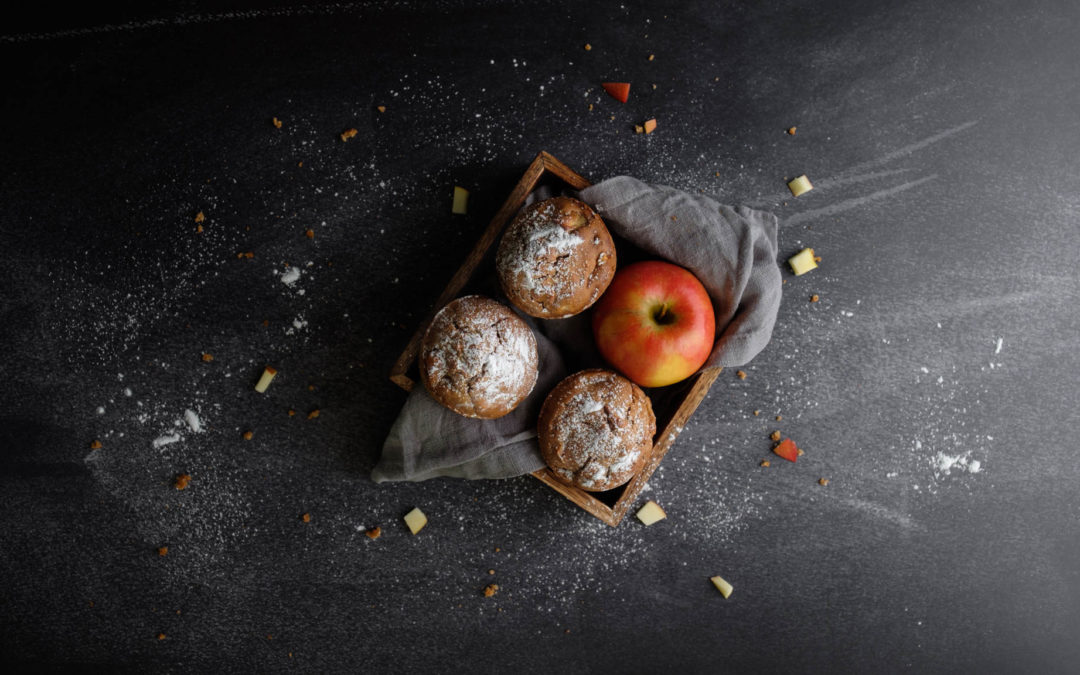 Vegane Apfel-Muffins